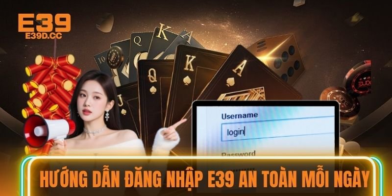 Hướng dẫn đăng nhập E39 an toàn mỗi ngày